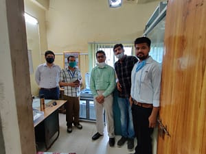 3D Printer set up at NEFR in Assam by knowhow3d