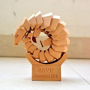 3d printed pangolin by knowhow3d
