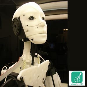 3d printed robot head